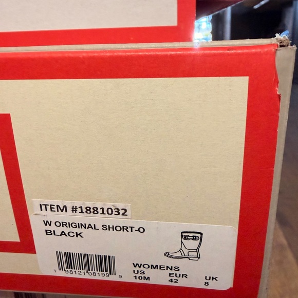 Hunter original Short Black Rain Boots size 6 and size 10 - Picture 6 of 7